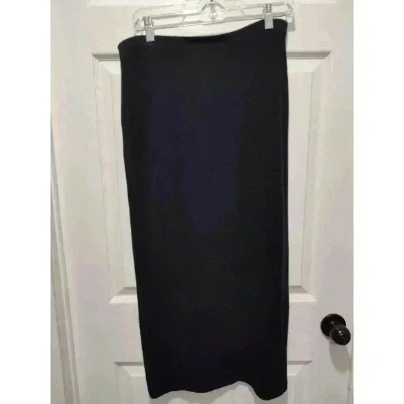 Womens Stark X Black‎ Knit Pull-On Elastic Waist Straight Skirt Size MEDIUM - Picture 7 of 7